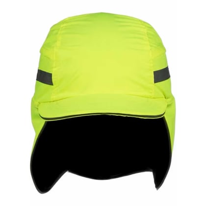 3M First base 3 veiligheidspet winter hi-viz  geel korte klep 55mm