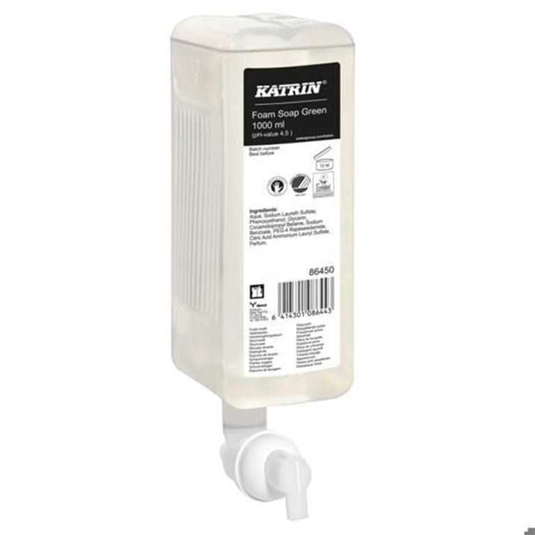 Katrin commercial foamzeep groen 1ltr