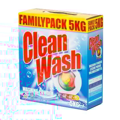 Clean Wash waspoeder 5kg 