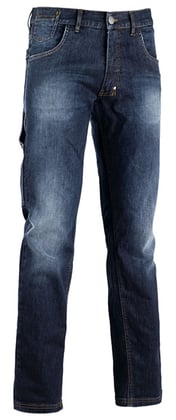 Diadora Stone washed Denim jeans blauw maat XS