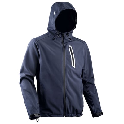 Diadora Sail softshell jack blauw maat S 