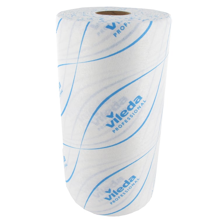 Vileda MicronSolo roll wit/blauw 180 vel