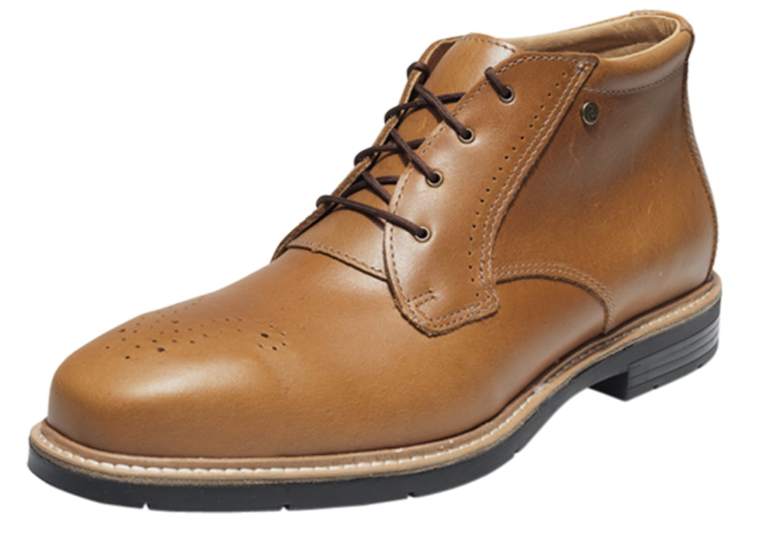 Emma Frontier 162 S3 ESD veiligheidsschoen hoog bruin