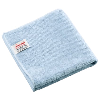 Vileda MicroTuff plus microvezeldoek 38x38cm blauw 