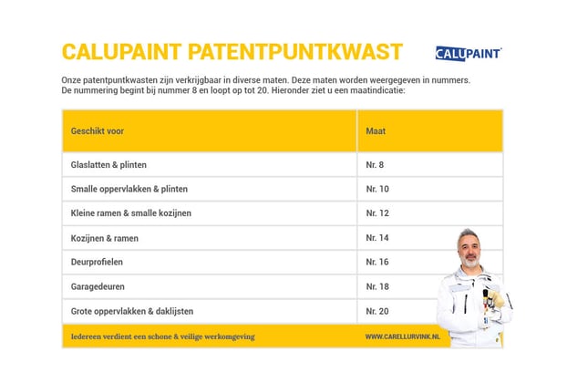 CaluPaint patent hoekwitter 70 nr. 16 