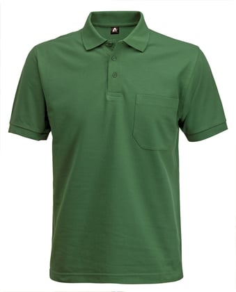 A-code Polo pique met borstzak 100% katoen