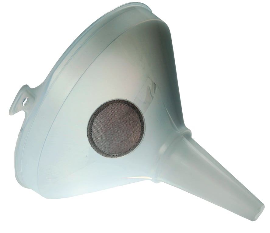 Trechter filter transparant