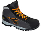 Diadora Glove Net Mid Pro S3 veiligheidsschoen  donkergrijs oranje maat 44