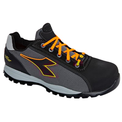 Diadora Glove Tech Pro ESD S1P veiligheidsschoen  laag donkergrijs oranje maat 35