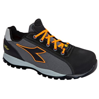 Diadora Glove Tech Pro ESD S1P veiligheidsschoen ESD laag donkergrijs oranje maat 35