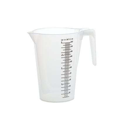 Maatbeker transparant 2ltr