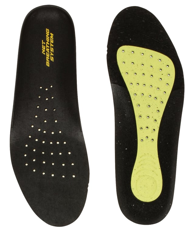 Diadora inlegzool zwart voorzien van net Breathing System
