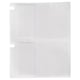 Brady zelflaminerende vinyllabels wit 250st 25,40mm x 38,10mm 
