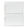 Brady multifunctionele nylonlabels wit 250st 38,10mmx25,40mm