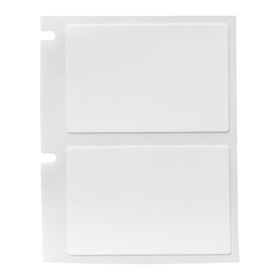 Brady multifunctionele nylonlabels wit 250st 38,10mmx25,40mm