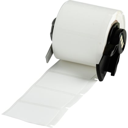 Brady multifunctionele nylonlabels wit 250st 38,10mmx25,40mm