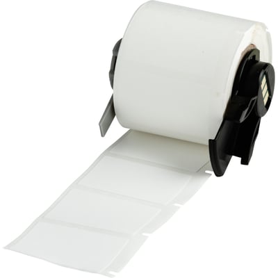 Brady multifunctionele nylonlabels wit 250st 38,10mmx25,40mm