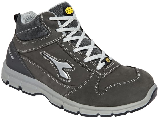 Diadora Hi Run II S3 SRC ESD veiligheidsschoen  hoog grijs maat 44