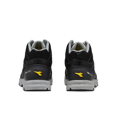 Diadora Hi Run II S3 SRC ESD veiligheidsschoen  hoog zwart maat 35