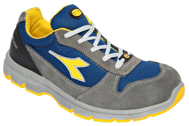 Diadora Run II textile S1P SRC ESD veiligheidsschoen laag blauw maat 35