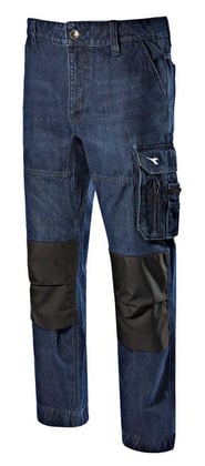 Diadora werkbroek denim blauw maat 32