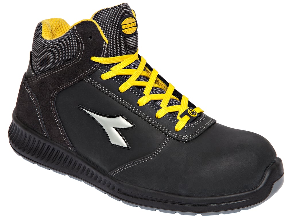 Diadora D-Formula S3 ESD veiligheidsschoen hoog Zwart