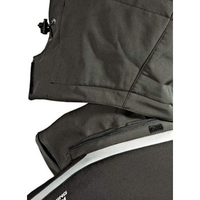 Diadora softshell jas tech carbon donkergrijs maat XS
