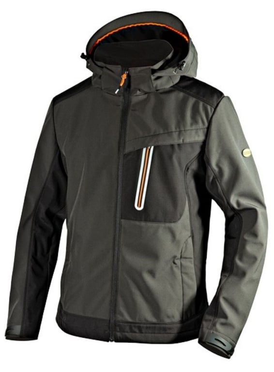 Diadora Utility Softshell jas tech carbon