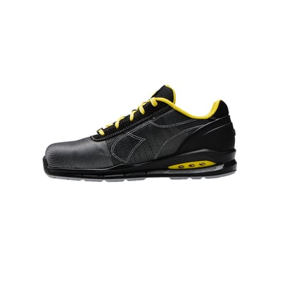 Diadora Run Net Airbox S1P veiligheidsschoen laag  grijs/zwart maat 35