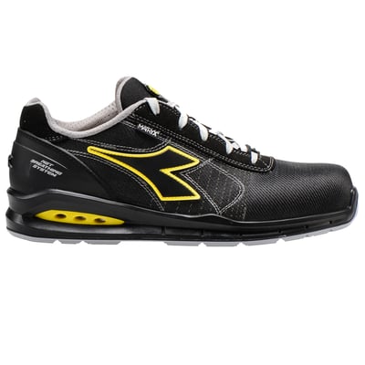 Diadora Run Airbox matryx S3 veiligheidsschoen  laag zwart maat 35