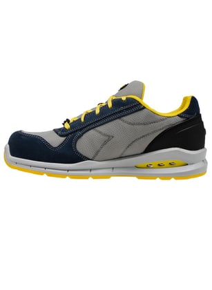 Diadora Run Net Airbox S1P veiligheidsschoen laag blauw grijs maat 35