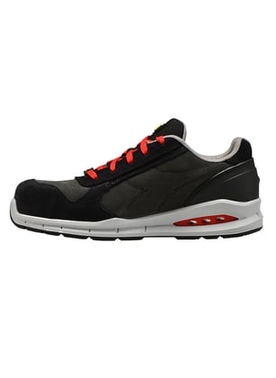 Diadora Run Net Airbox S3S SRC veiligheidsschoen laag grijs/rood maat 35