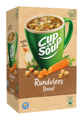 Unox Cup-A-Soup Rundvlees 21x175ml
