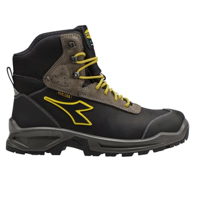 Diadora Cross Sport Diatex S3 veiligheidsschoen  hoog zwart maat 35