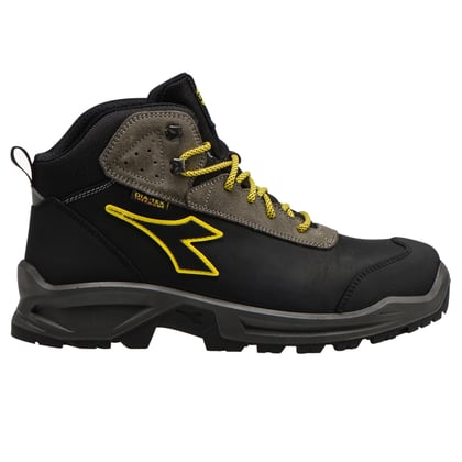 Diadora Sport Diatex S3 veiligheidsschoen mid zwart/grijs maat 35