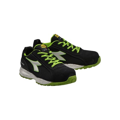 Diadora Glove Eco S1P SRC HRO werkschoen laag zwart/groen maat 40