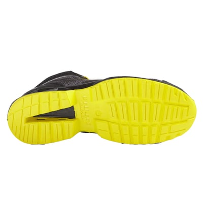 Diadora Shark Stable Impact S3 veiligheidsschoen  hoog zwart grijs maat 35