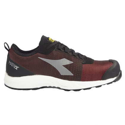 Diadora Fly litebase Matryx S1P werkschoen laag rood maat 38