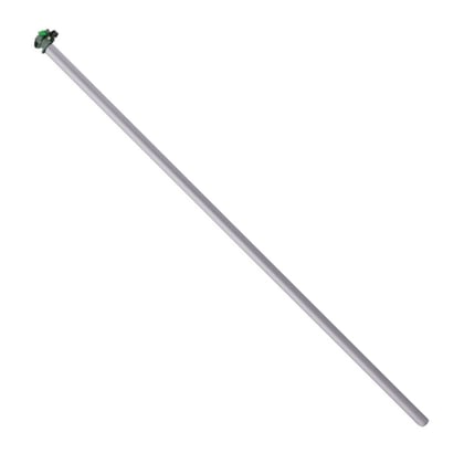 Unger HiFlo nLite aluminium 29mm basiselement 2 met klem grijs 6mtr