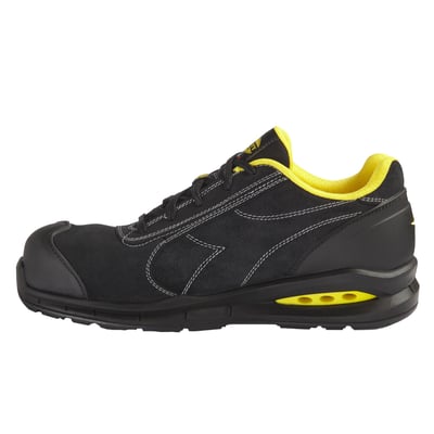 Diadora run net airbox S3 veiligheidsschoen  laag zwart maat 35