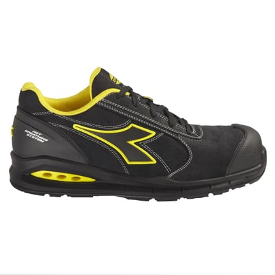 Diadora run net airbox S3 veiligheidsschoen  laag zwart maat 35