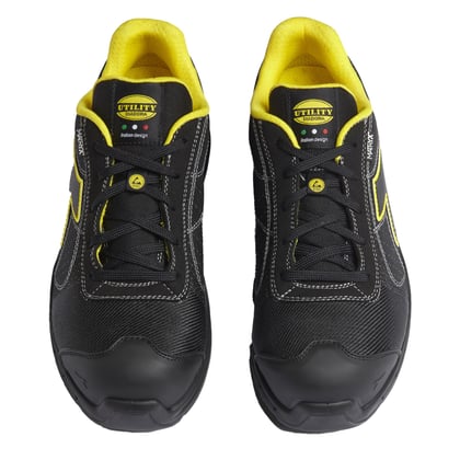 Diadora Run Net Airbox Matryx master S3 werkschoen laag zwart