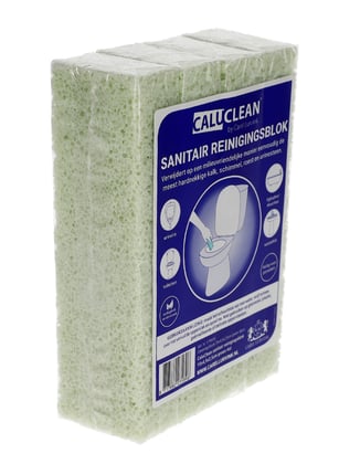 CaluClean sanitair reinigingsblok 4st pumie 