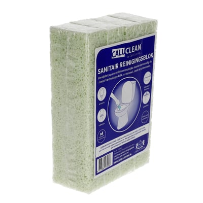 CaluClean sanitair reinigingsblok 4st pumie