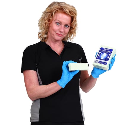 CaluClean sanitair reinigingsblok 4st pumie 