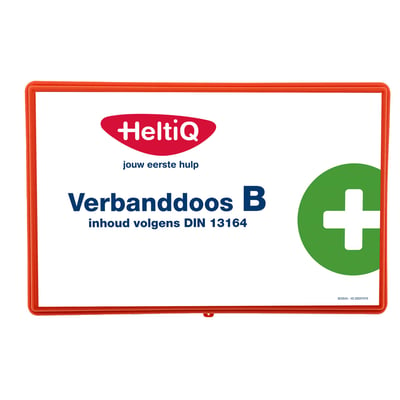 HeltiQ verbanddoos B inhoud volgens DIN 13164 