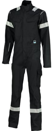 Orcon PRO X plus reflex Logan overall zwart maat 46