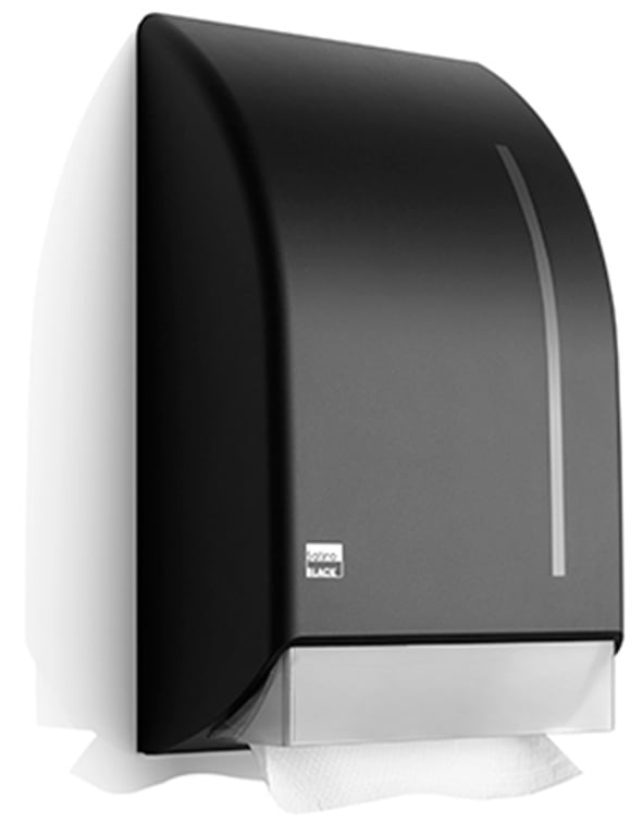 BlackSatino handdoekdispenser kunststof