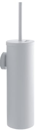Satino toiletborstel garnituur metaal wit 93x115x250/380mm