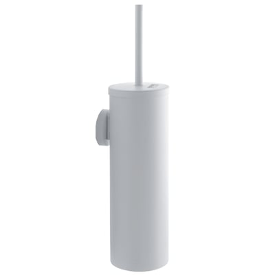 Satino toiletborstel garnituur metaal wit 93x115x250/380mm